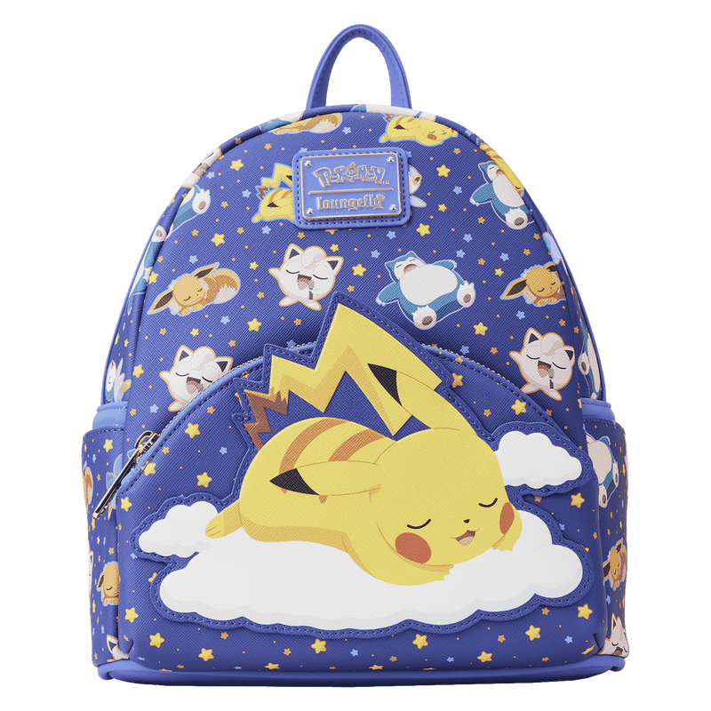 Loungefly Pokémon Sleeping Pikachu and Friends Mini Backpack