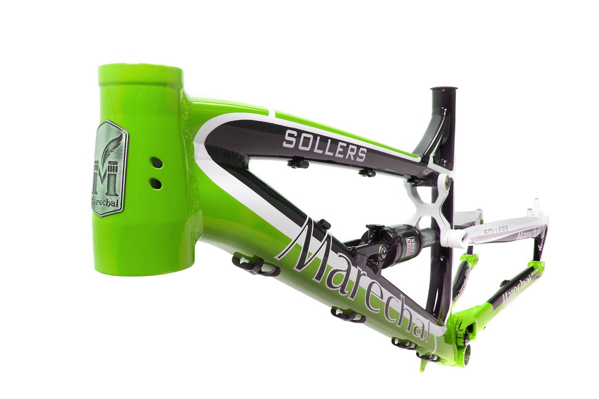 Cadre VTT Marechal Sollers AM/Enduro 27.5" - Aluminium Rouge - Neuf - Shimano Compatible