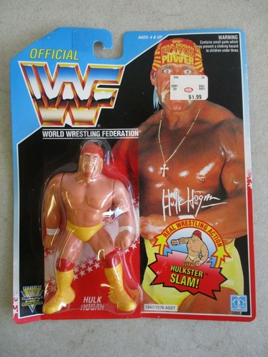 SEALED MOC VTG 1992 WWF HULK HOGAN HULKSTER SLAM F...