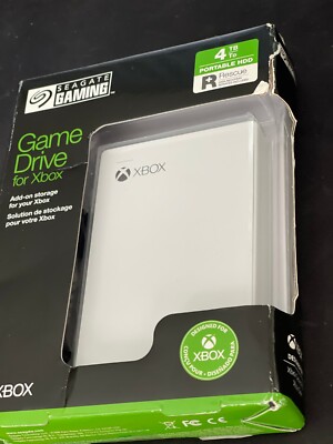 Seagate Game Drive for Xbox Game Pass Special Edition 4TB - White