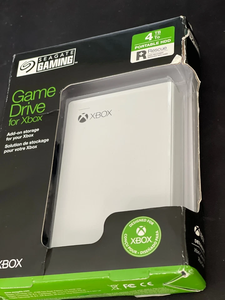 Seagate Game Drive for Xbox Game Pass Special Edition 4TB - White (STEA4000407) - Image 2 of 4