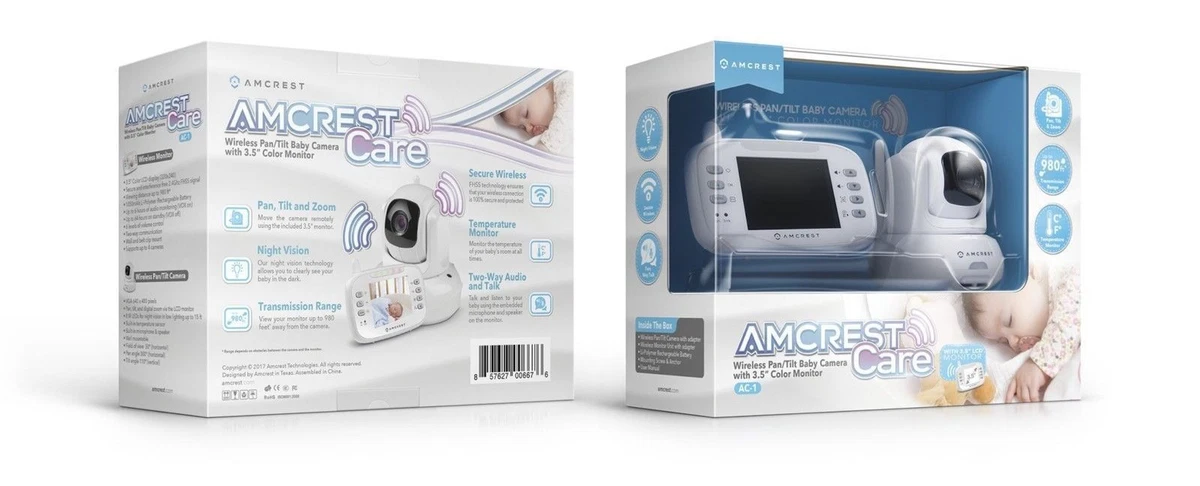 Amcrest video hotsell baby monitor
