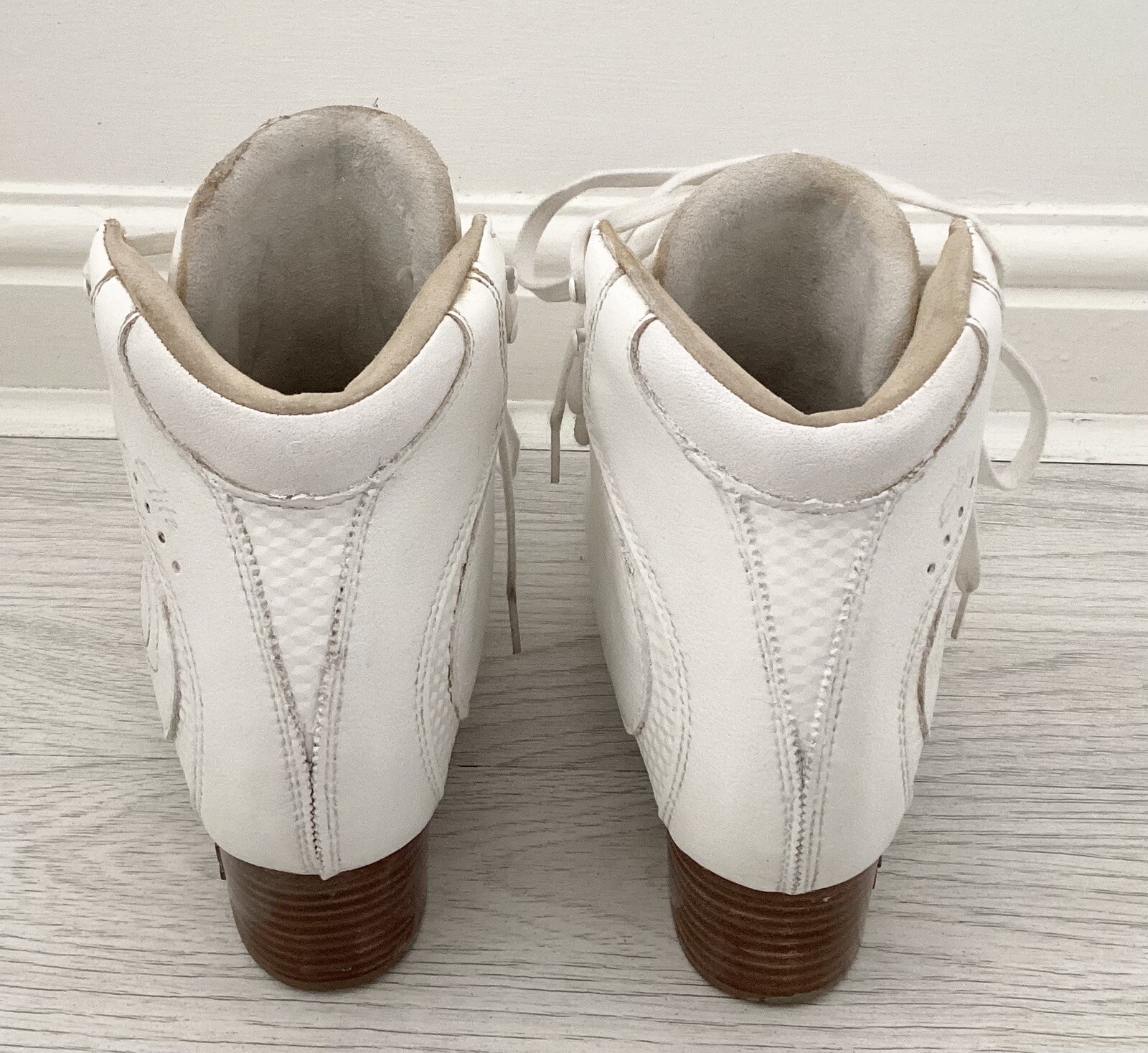 RISPORT 6.5c (265) White Ice Dance Figure skating boots eBay