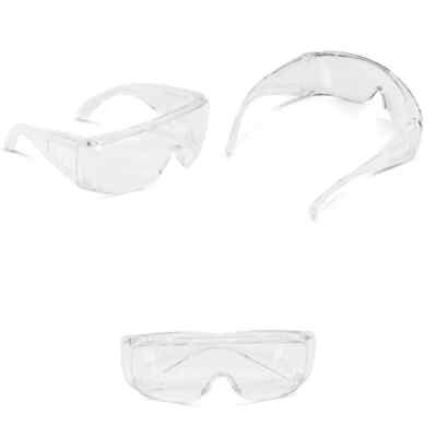 (PK-2) MFactory Safety Goggles / Glasses Chemical Lab Work Anti Fog Clear