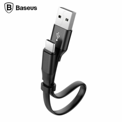 Original Short 25cm USB To Type C Cable For Oneplus Galaxy S23 A34 A21 Fe A23