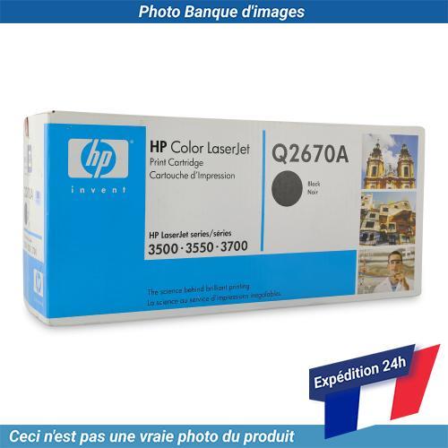 Cartouche HP Q2670A Noir D'origine, Neuve Et Garantie 1 An - Compatible HP LaserJet 3500/3550/3700