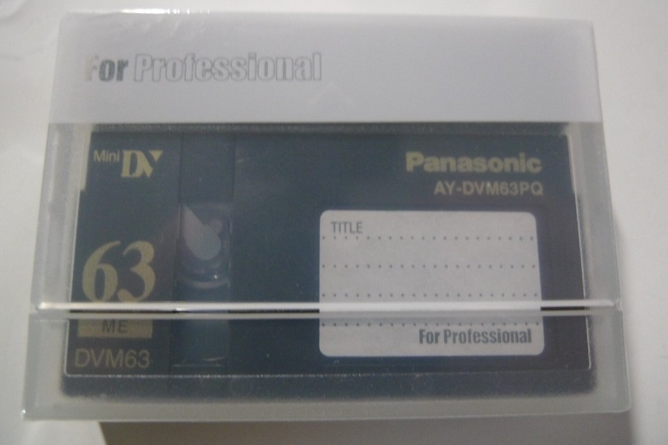 NEW 5PK Panasonic AY-DVM63PQ Mini DV Digital Video Cassette DVM63 DVC ...