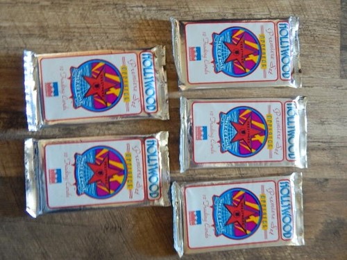 1991 Hollywood Walk of Fame Trading Card Incomplete Set of 225 + 5 SEALED Packs - Bild 2 von 19