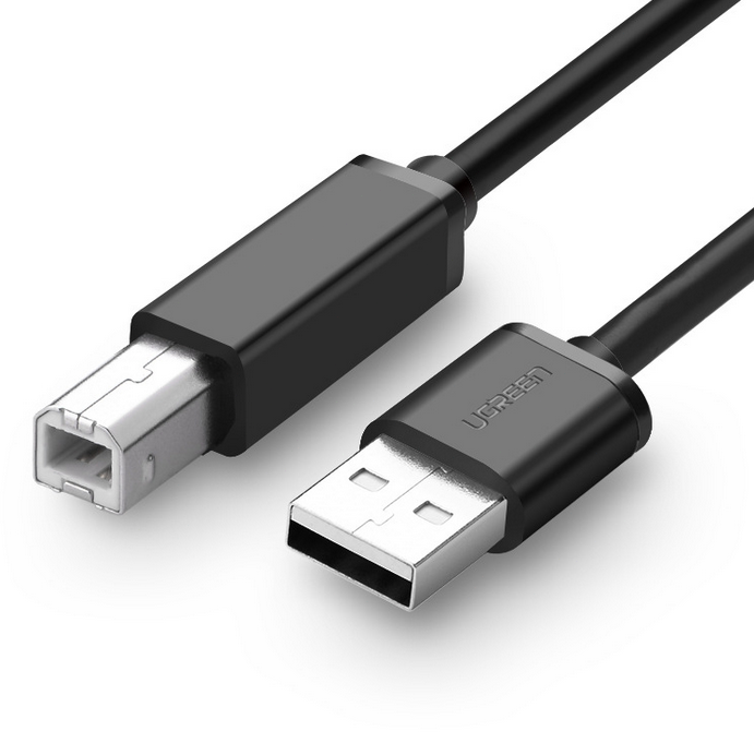3pcs 59in USB Cable 2. 0 to AC Connect Wire Computer Pattern Printing