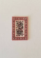 Dollhouse Miniature 1:144 Scale Plush Area Rug