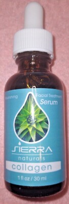 Sierra Naturals Collagen Nourishing Facial Treatment Serum HONEYSUCKLE ALOE NIB