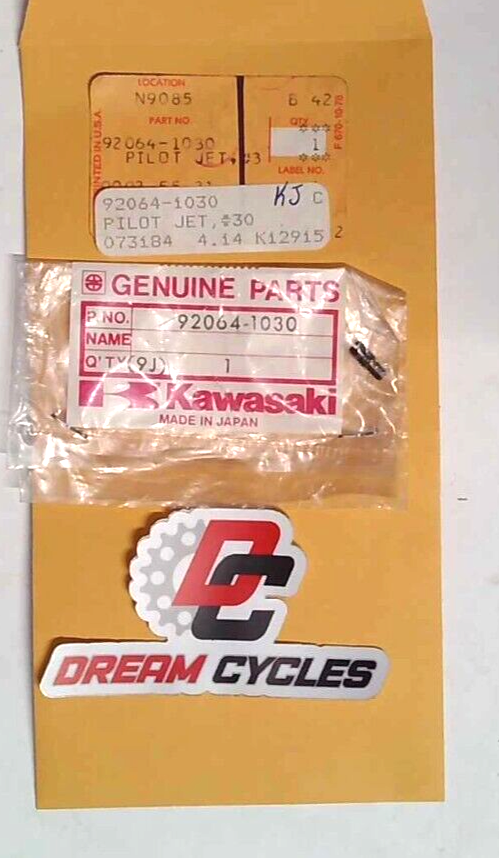 OEM KAWASAKI PILOT JET 30 #92064-1030 for sale online | eBay
