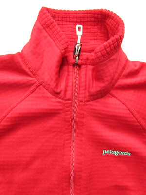 Patagonia Damen Zip Up Waffeljacke R Polartec Medium Rot JUMA065
