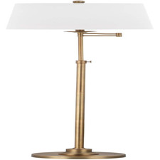 Safavieh Lighting Collection Nadia Traditional Farmhouse Swivel Swing Arm Gold