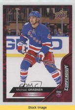 2016-17 Upper Deck Compendium Red Michael Grabner #749 READ o1h