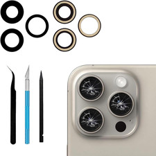 15 Pro Back Rear Camera Lens Glass Replacement for Iphone 15 Pro Camera Glass Re