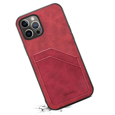 Luxury Card Holder Leather Case for iPhoneXS Max Shockproof Protetive Cover 