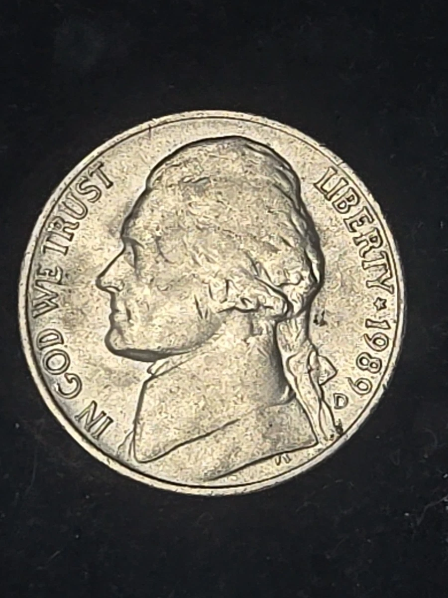 アメリカ1989-D ジェファーソン ニッケル 1989 US Jefferson Nickels (1938-Now) for sale | eBay