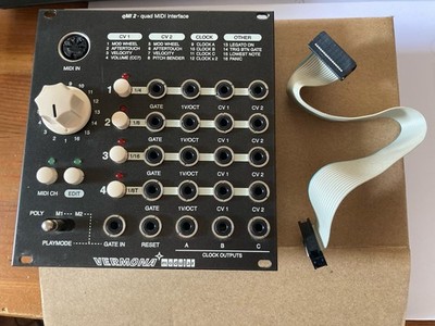 Vermona Modular qMI2 - quad Midi interface Moog