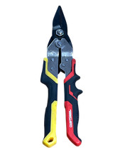 CRAFTSMAN CMHT73756 Straight Cut Aviation Snips, 10in - Red/Yellow/Black