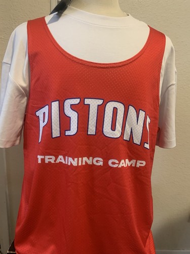 Men’s XL Todd Patrick Detroit Pistons Collab NBA Jersey With Shirt Rare - Picture 5 of 23