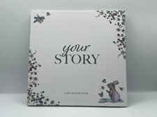 Bibi & Beau Baby Memory Book Your Story Floral Hardback Keepsake No Box
