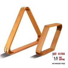 Solid Wood Billiard 8-Ball Triangle / 9-Ball Diamond Diamond Triangle Racks