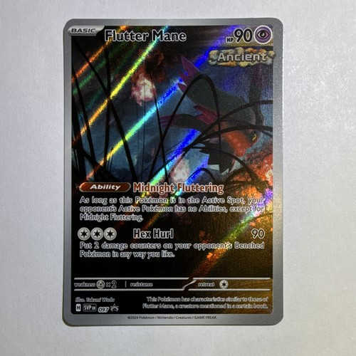 Pokemon TCG Flutter Mane 097 SV Scarlet & Violet Promo Card Holo