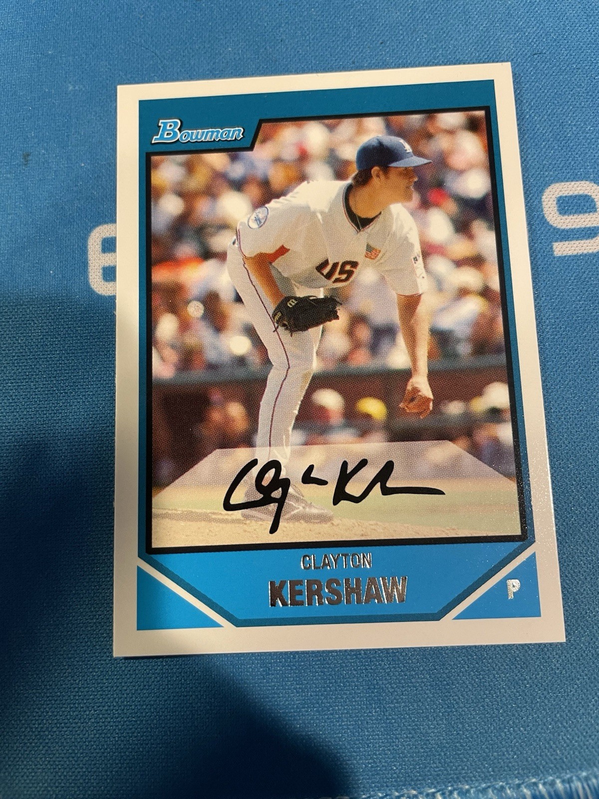 2007 Bowman Draft Picks & Prospects - Prospects Clayton Kershaw #BDPP77 (RC)