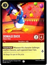 Donald Duck - Daisy's Date 122/204 Common Shimmering Skies Lorcana Near Mint