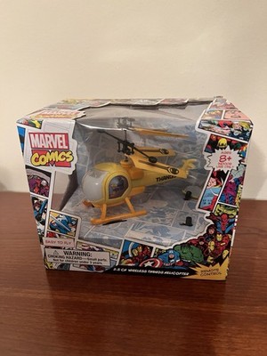 MARVEL COMICS WIRELESS REMOTE CONTROL THANOS Yellow HELICOPTER New