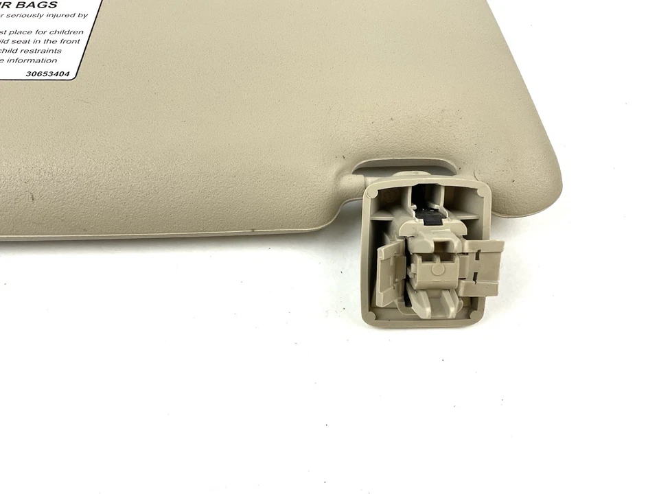 Volvo XC60 2010-2012 parasol lado conductor pasajero iluminado beige par OEM Foto 3 de 4