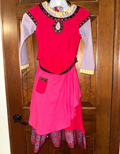Disney Princesses/Fairies Girls Pink Purple Dress Costume, Stretch, 5/6