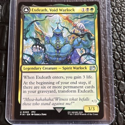 Exdeath, Void Warlock Final Fantasy Regular Legendary NM