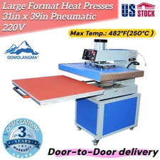 USA-31" x 39" Pneumatic Large Format Heat Press Printing Machine - Drawer-Type