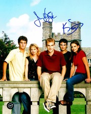 James Van Der Beek Autographed 8x10 as Dawson with Kerr Smith as Jack McPhee