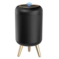 Bathroom Trash Can Automatic Touchless，3 Gallon Smart Motion Sensor Trash Bin 