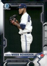 2021 Bowman #BCP-95 Simeon Woods Richardson Chrome Prospects