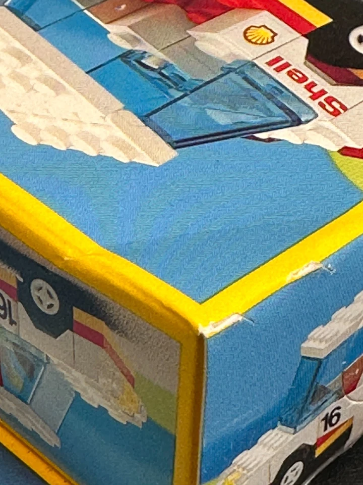 LEGO 6634 Shell Stock Car Classic Town Race LEGOLAND 1986 NUEVA CAJA SELLADA Foto 4 de 4