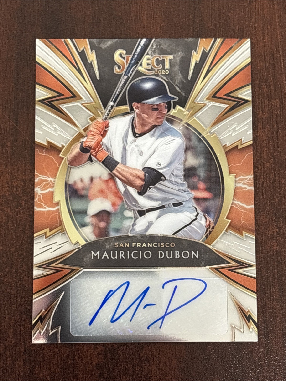 2020 Panini Select Sparks Signatures /199 Mauricio Dubon #SS-MD Rookie Auto RC