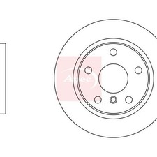 BMW 1er F70 2024 Bremscheibe vorne Einzel DSK3145