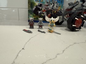 LEGO 70004 Legends of Chima: Wakz' Pack Tracker Used Complete