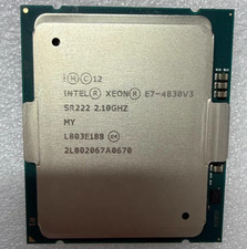 Intel Xeon E7-4830 v3 12-Core 2.1GHz / 2.7GHz...