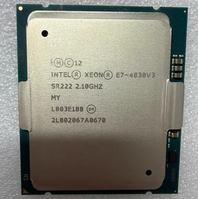 Intel Xeon E7-4830 v3 12-Core 2.1GHz / 2.7GHz LGA2011 CPU SR222 *km.