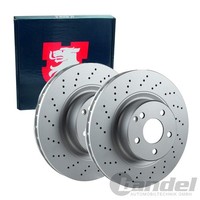 2X JP Group Bremsscheiben Ø330Mm BelÜFtet Vorne Passend FüR MERCEDES-BENZ