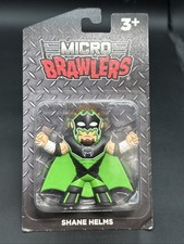 Pro Wrestling Crate Exclusive SHANE HELMS MICRO BRAWLERS WWF WCW NWA New On Card