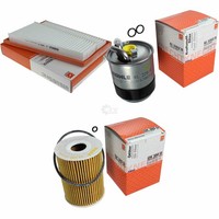 Mahle / Knecht Kraftstofffilter KL 228/2D Luftfilter LX 1850/2 ÖLfilter OX 380D