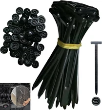 Nylon Universal Cable Tie Buckle – Heavy Duty Self-Locking Zip Ties Holder, M...