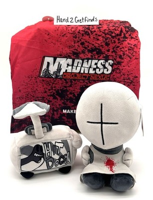 Makeship Hot Dog Vendor Plush Madness Project Nexus Game Steam Limited Edition