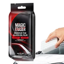 Car Glass Oil Film Cleaner 5 Pieces Vehicle Cleaning Supplies Automotive